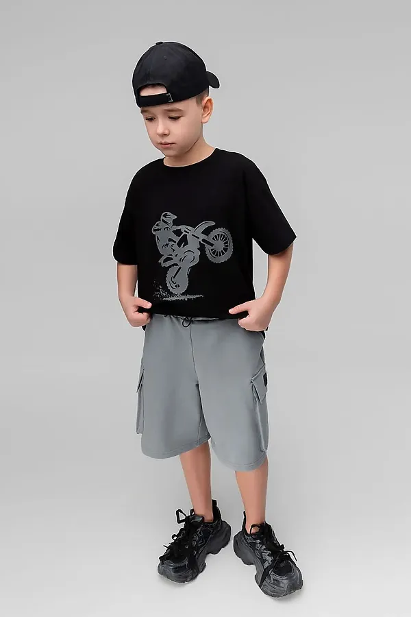 Шорты BODO, серый - фото 2