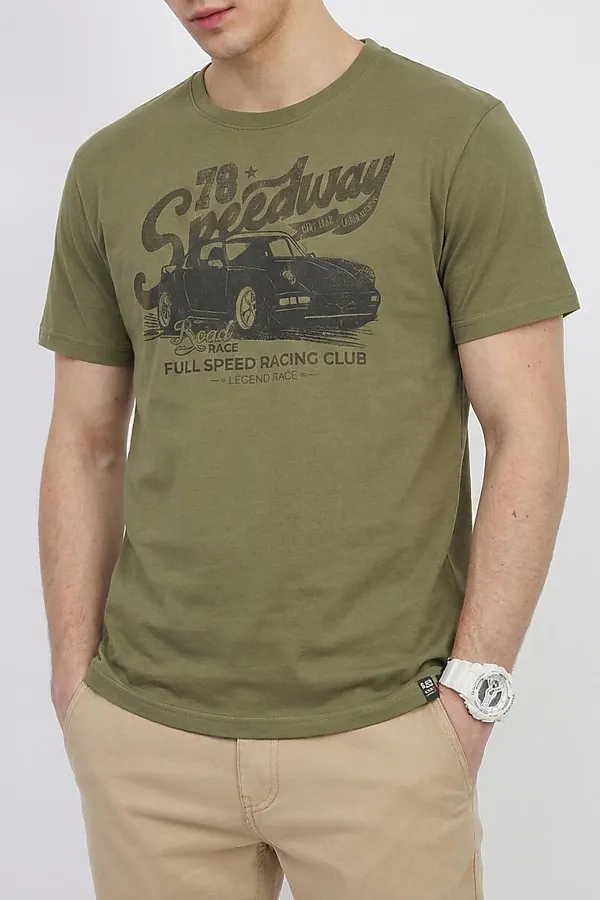 Футболка F5, хаки - фото 2