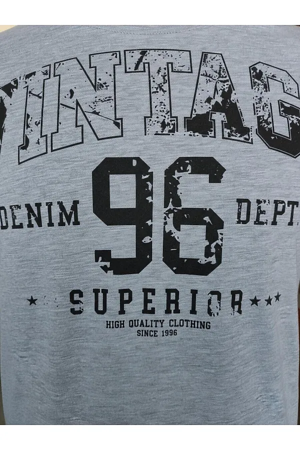 Футболка F5, серый меланж - фото 2