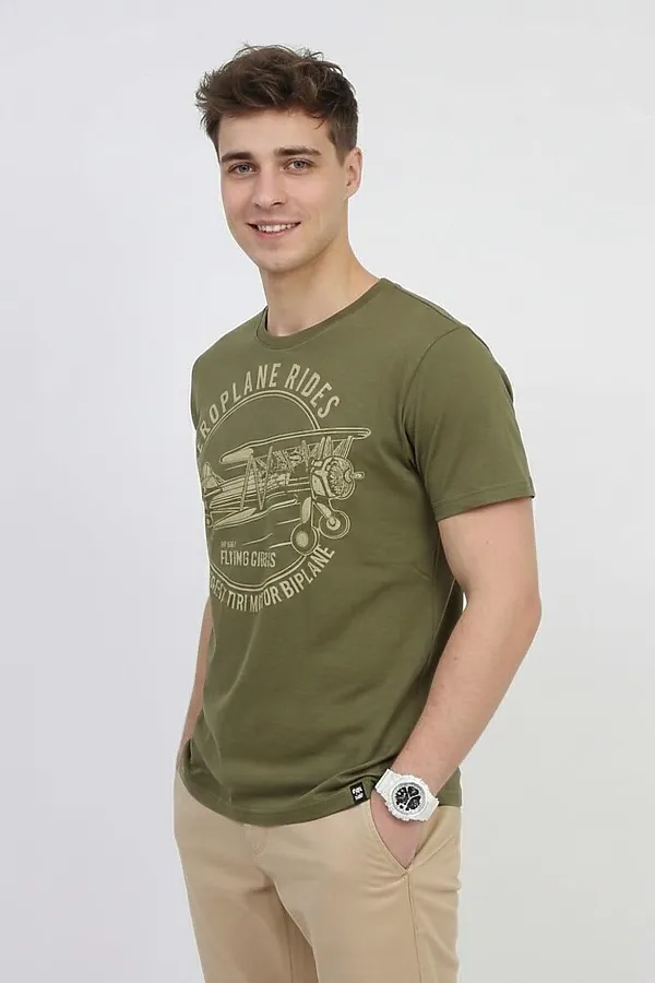 Футболка F5, хаки - фото 2