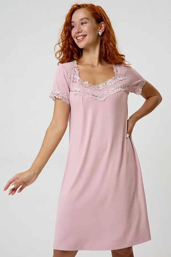 Сорочка Барбара НАТАЛИ, розовый - фото 2