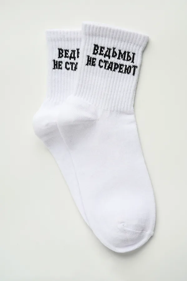 Носки стандарт Мистика (набор 2 пары) НАТАЛИ, белый - фото 2