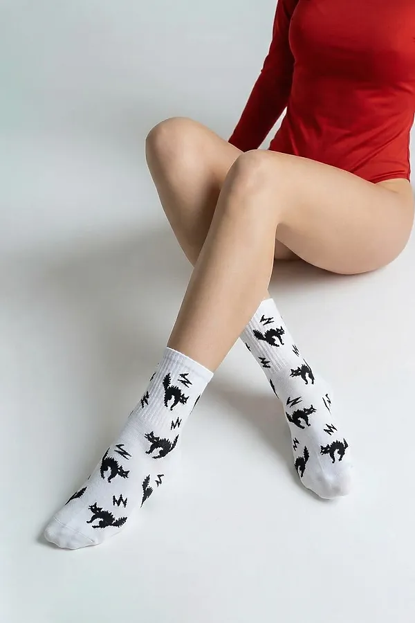 Носки стандарт Мистика (набор 2 пары) НАТАЛИ, белый - фото 2