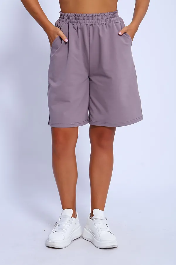 Шорты 35335 НАТАЛИ, сирень - фото 2