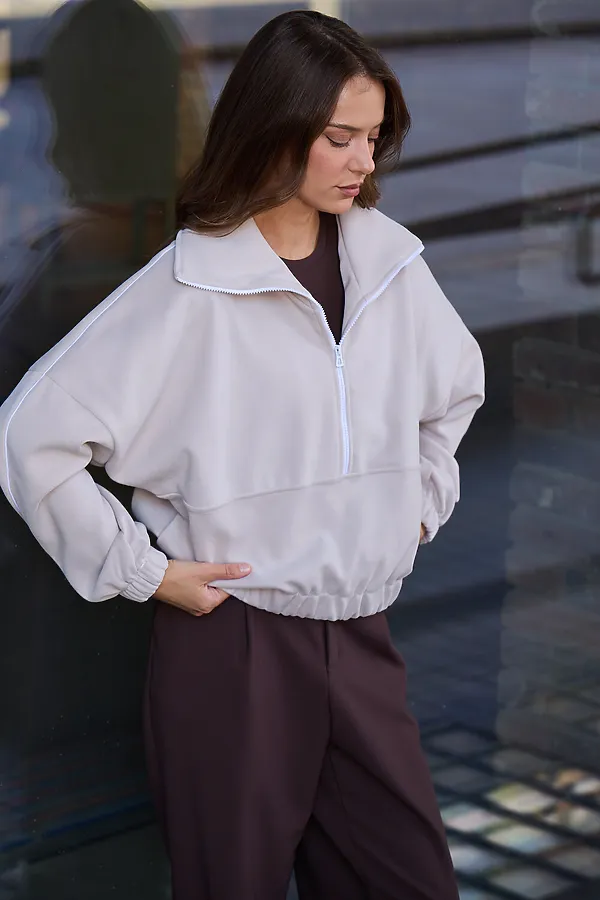 Свитшот TALISENSE НАТАЛИ, бежевый - фото 2