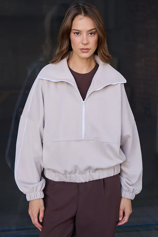 Свитшот TALISENSE НАТАЛИ, бежевый - фото 2