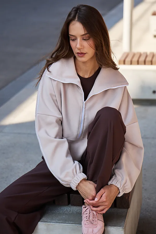 Свитшот TALISENSE НАТАЛИ, бежевый - фото 2