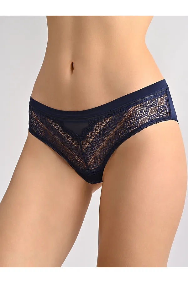 Трусы INDEFINI, синий - фото 2