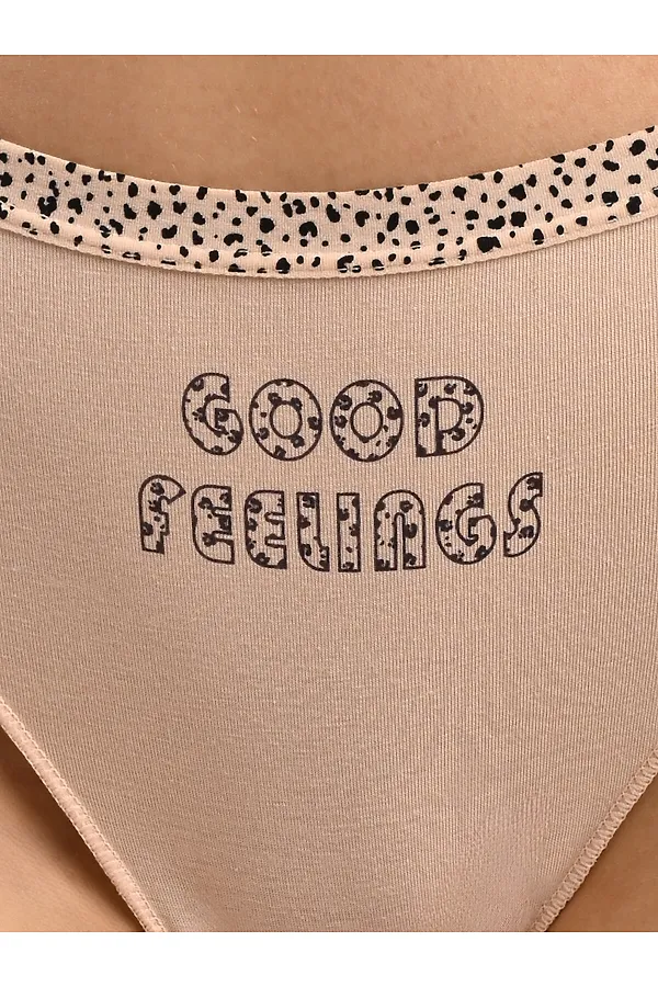 Женские трусы слипы INDEFINI, бежевый - фото 2