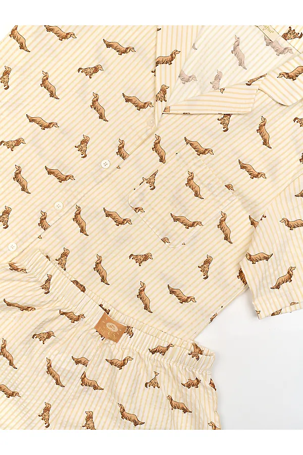 Женская пижама INDEFINI, молочный - фото 2