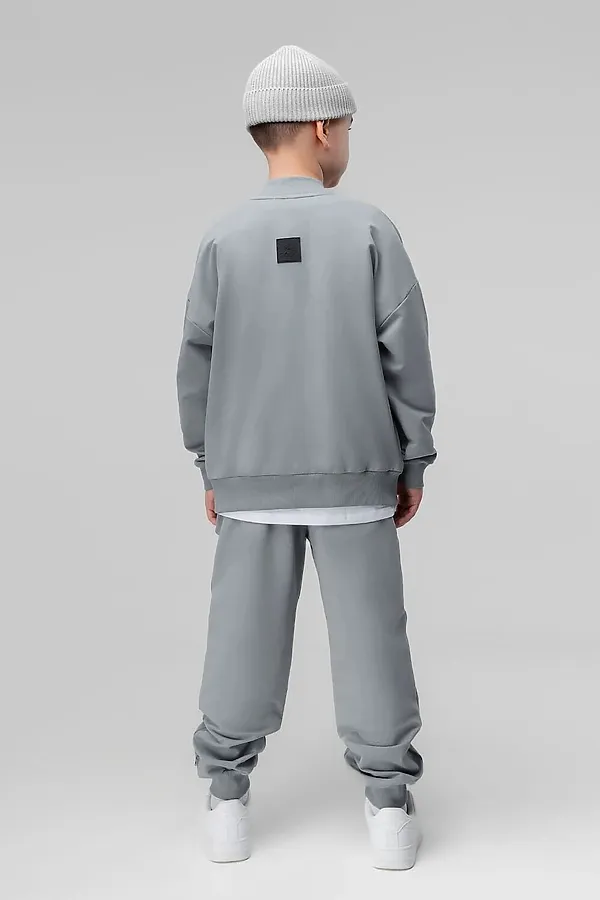 Комплект (Толстовка+Брюки) BODO, серый - фото 2