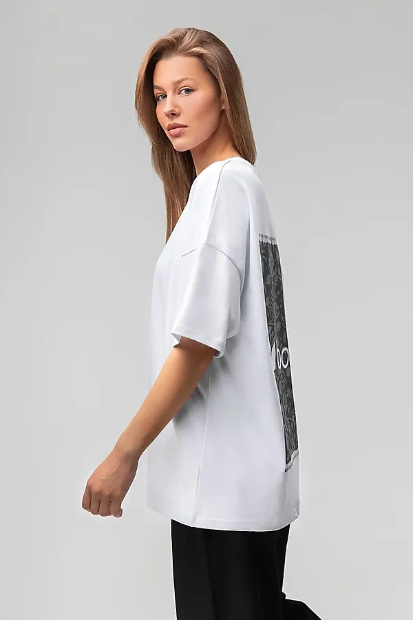 Футболка BODO, белый (темно-серый) - фото 2