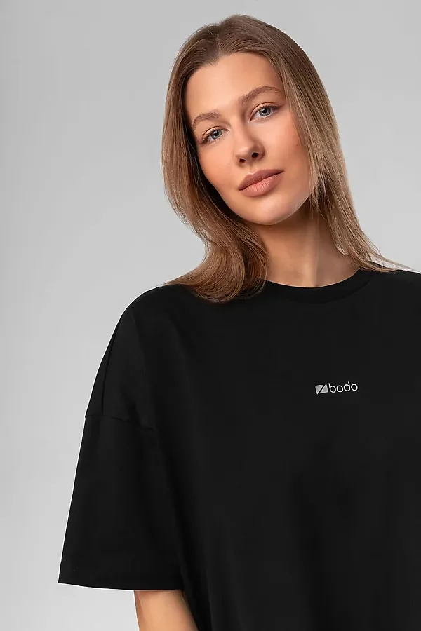 Футболка BODO, черный (темно-серый) - фото 2