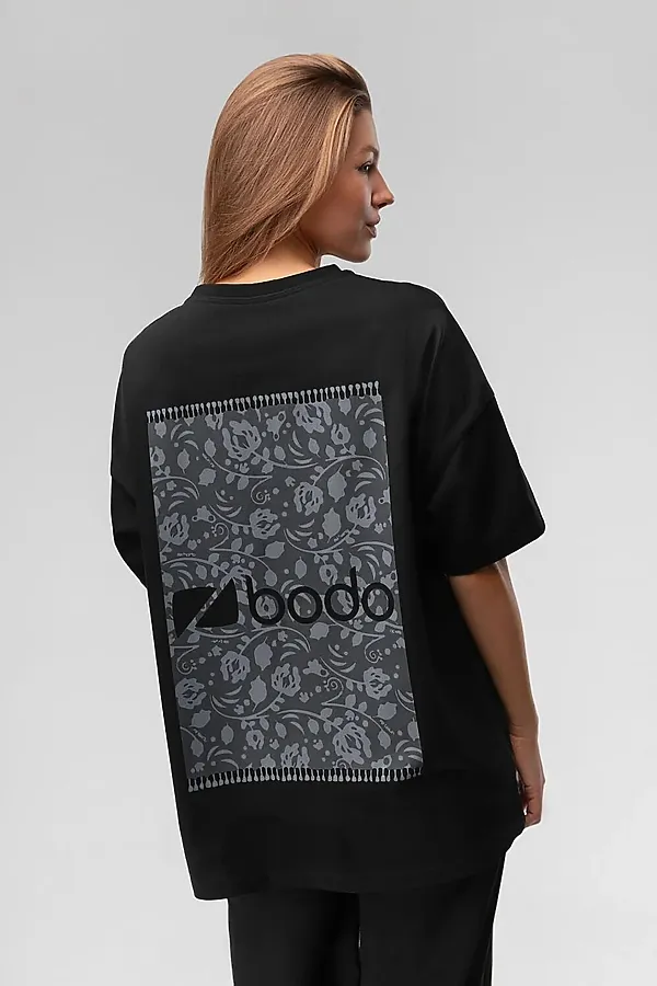 Футболка BODO, черный (темно-серый) - фото 2