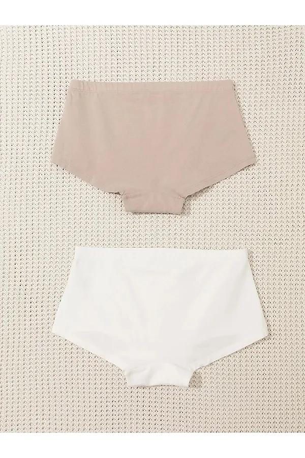 Трусы 2 шт. CROCKID, нюдовый, беж - фото 2