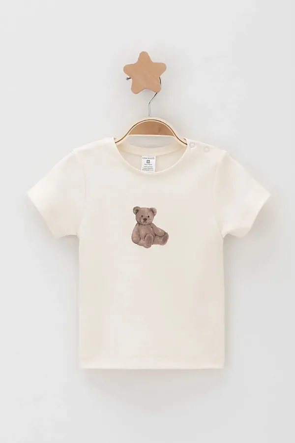 Футболки, 2 шт. CROCKID, бежевый - фото 2