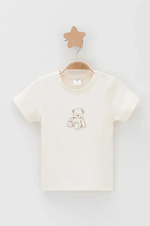 Футболки, 2 шт. CROCKID, бежевый - фото 2