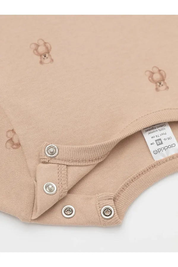 Футболки, 2 шт. CROCKID, бежевый - фото 2