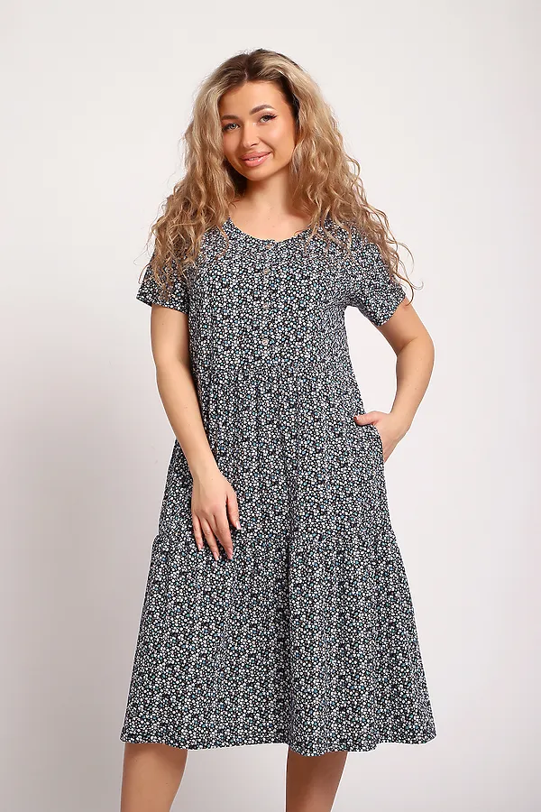 Платье 51207 НАТАЛИ, светло-зеленый/хаки - фото 2