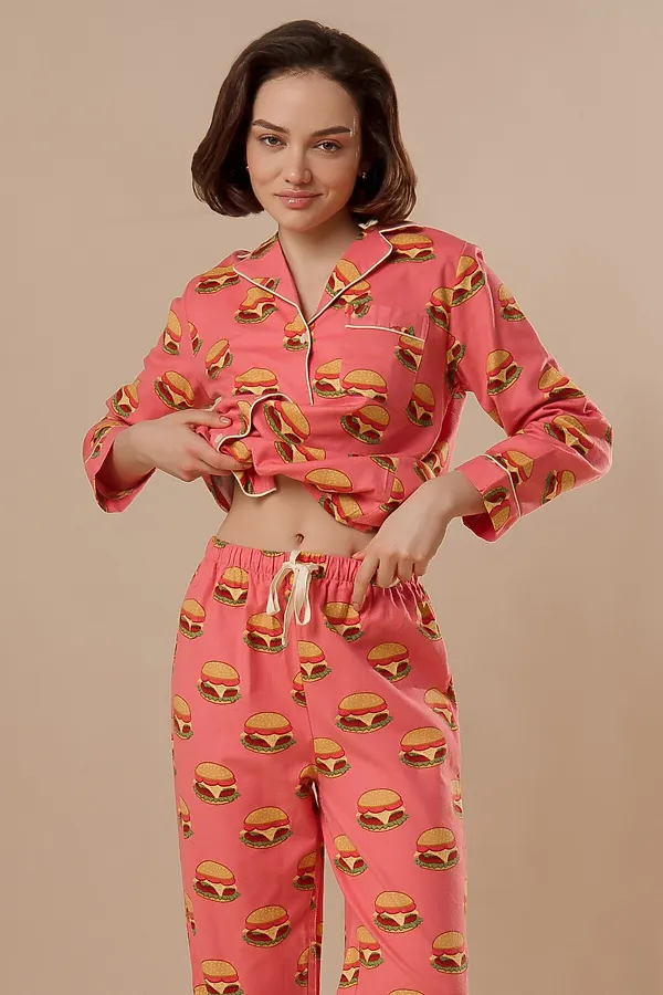 Женская пижама INDEFINI, розовый - фото 2