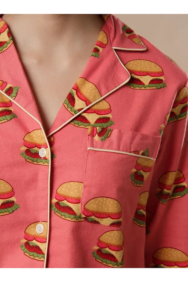 Женская пижама INDEFINI, розовый - фото 2