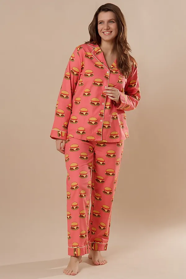 Женская пижама INDEFINI, розовый - фото 2