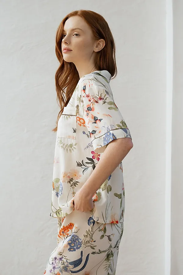 Женская пижама INDEFINI, молочный - фото 2