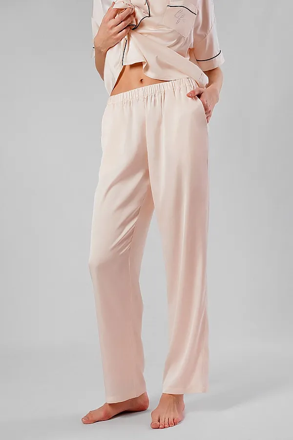 Женская пижама INDEFINI, молочный - фото 2