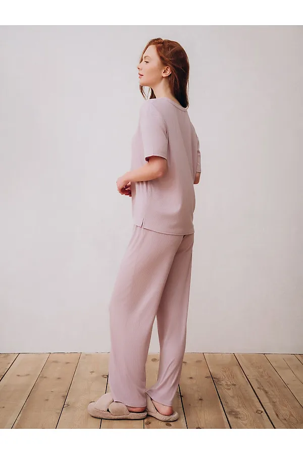 Женская пижама INDEFINI, лиловый - фото 2