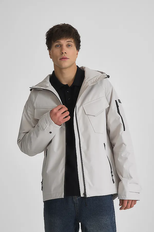 Куртка HOOPS, светло-бежевый - фото 2