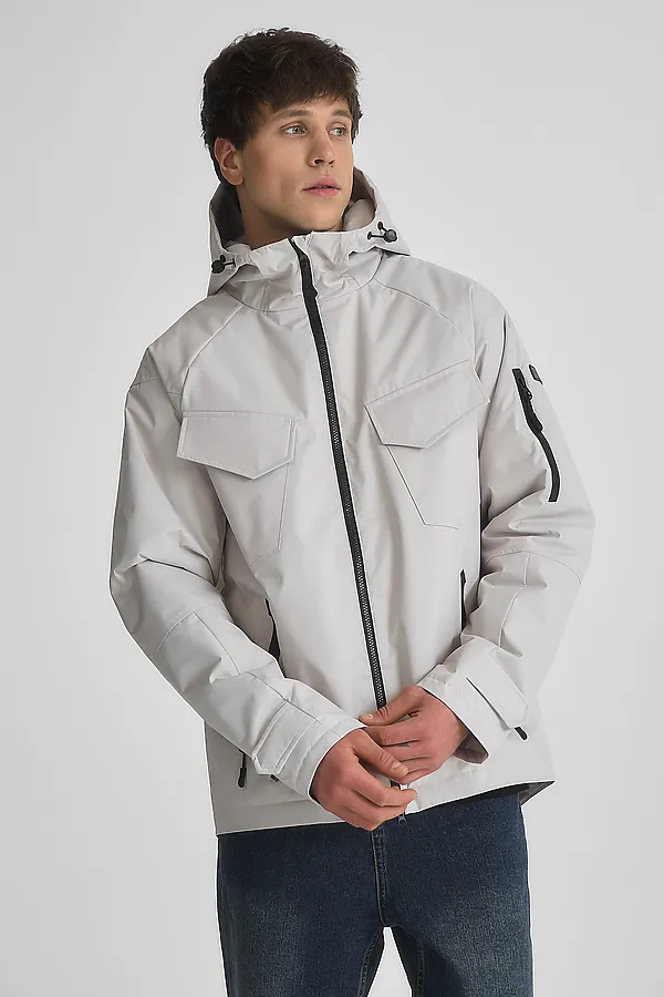 Куртка HOOPS, светло-бежевый - фото 2