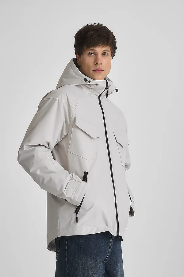 Куртка HOOPS, светло-бежевый - фото 2