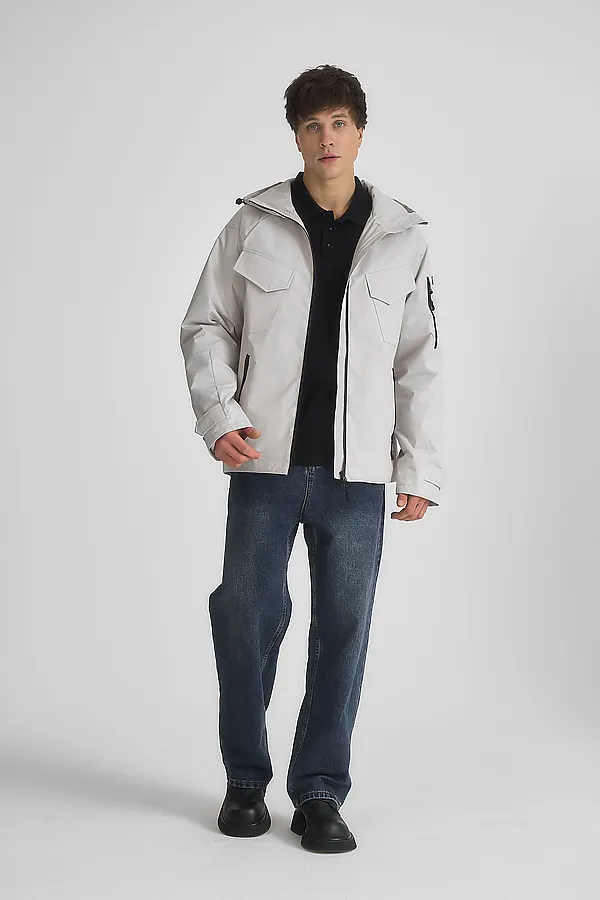 Куртка HOOPS, светло-бежевый - фото 2