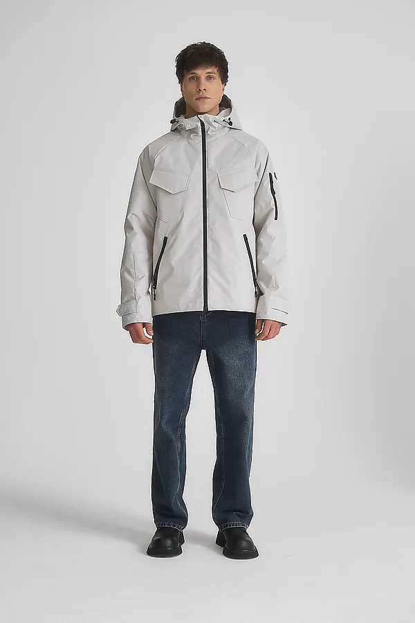 Куртка HOOPS, светло-бежевый - фото 2