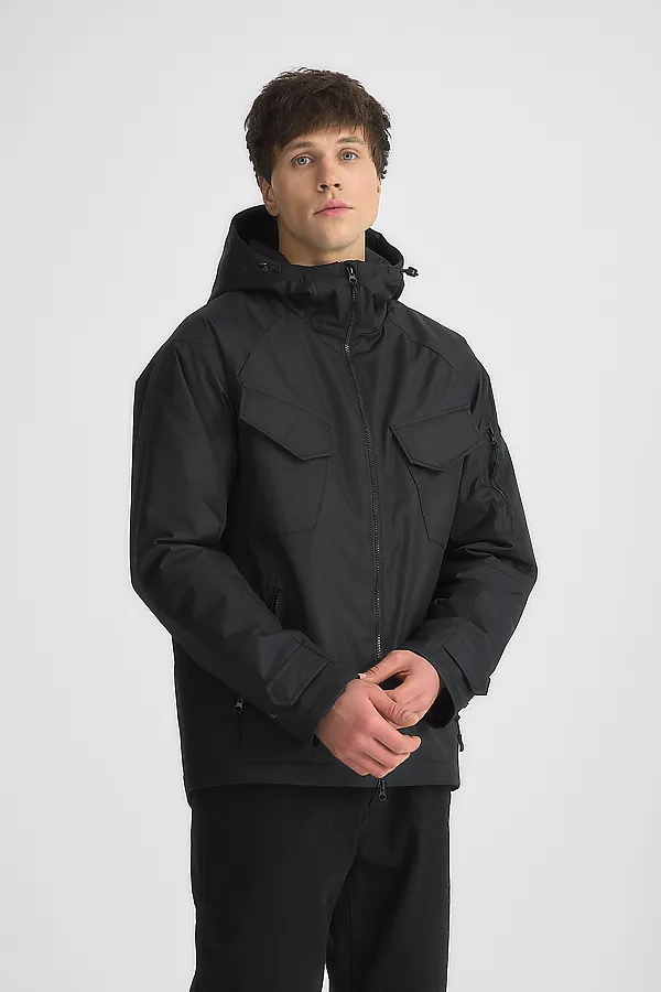 Куртка HOOPS, черный - фото 2