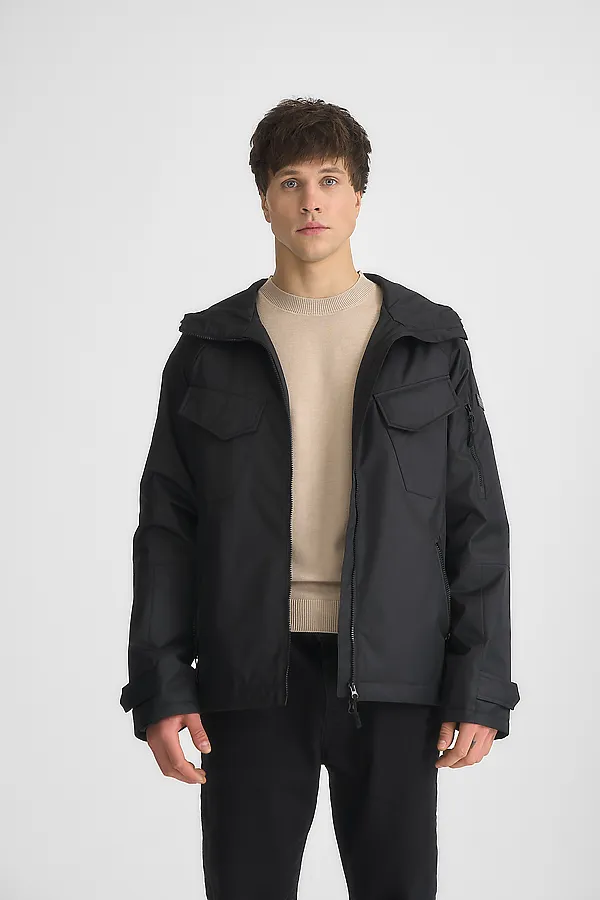 Куртка HOOPS, черный - фото 2