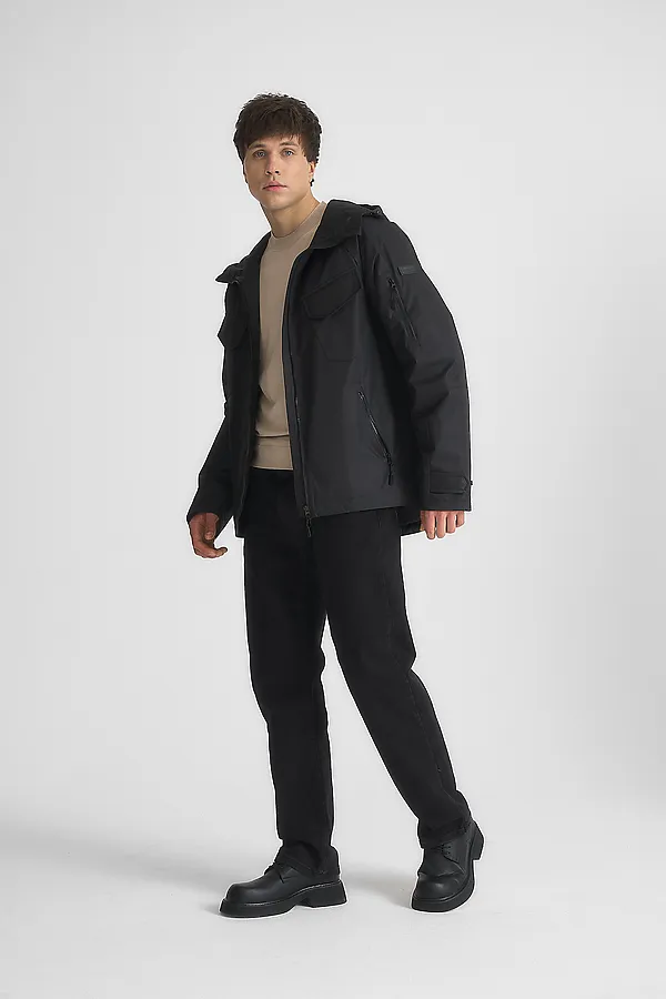 Куртка HOOPS, черный - фото 2