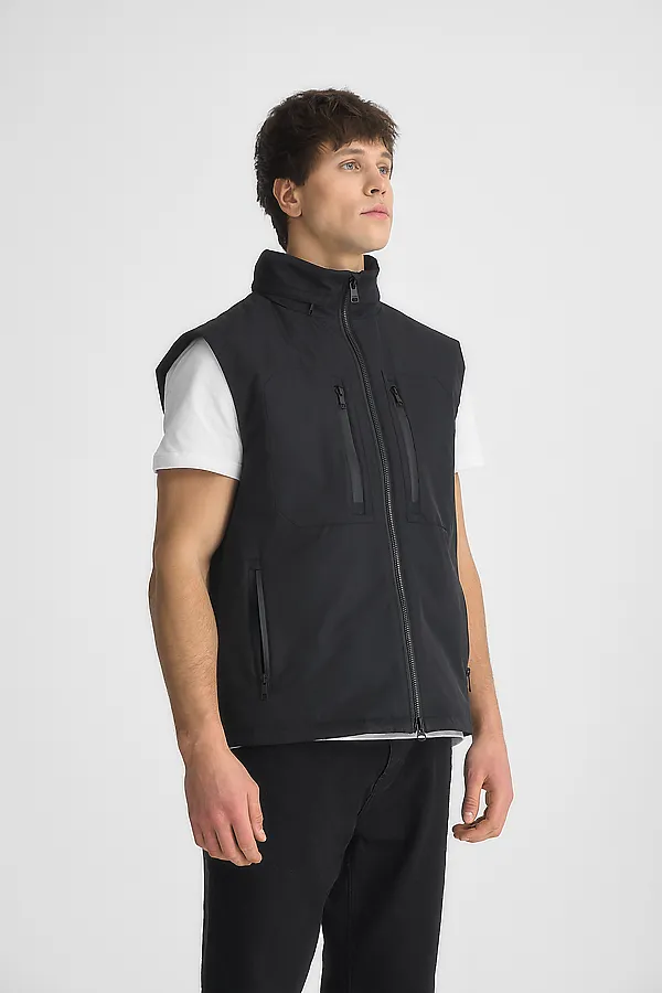 Жилет мужской HOOPS, черный - фото 2