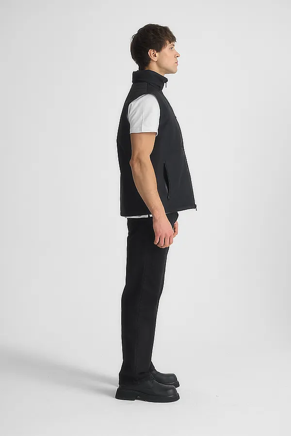 Жилет мужской HOOPS, черный - фото 2