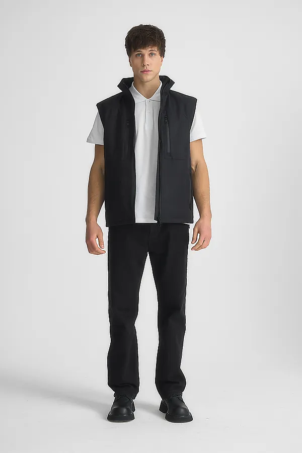Жилет мужской HOOPS, черный - фото 2