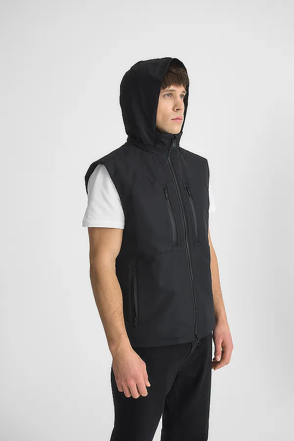 Жилет мужской HOOPS, черный - фото 2