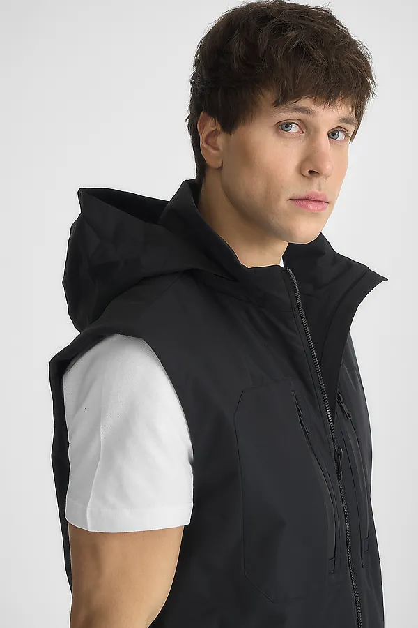 Жилет мужской HOOPS, черный - фото 2