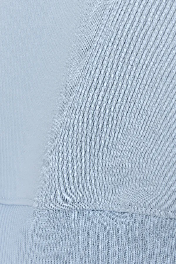 Худи для девочек MARK FORMELLE, небо +печать - фото 2