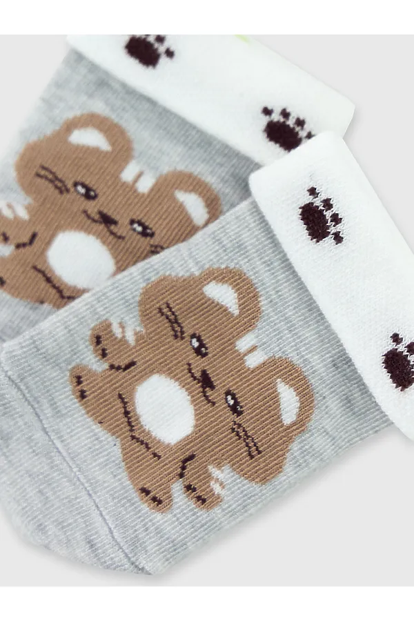 Носки детские MARK FORMELLE, св.серый меланж - фото 2