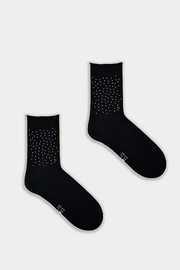 Носки женские MARK FORMELLE, черный /россыпь - фото 2