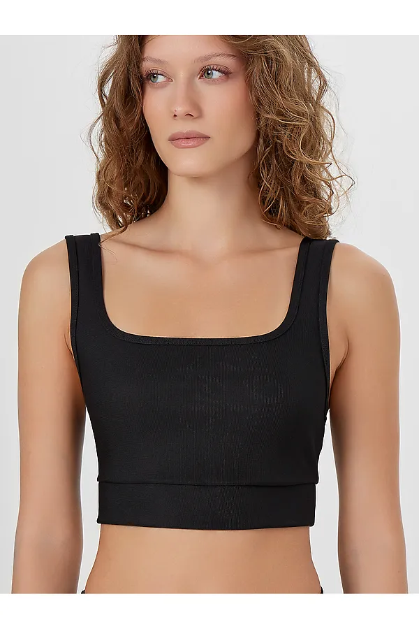 Топ женский спортивный MARK FORMELLE, черный - фото 2