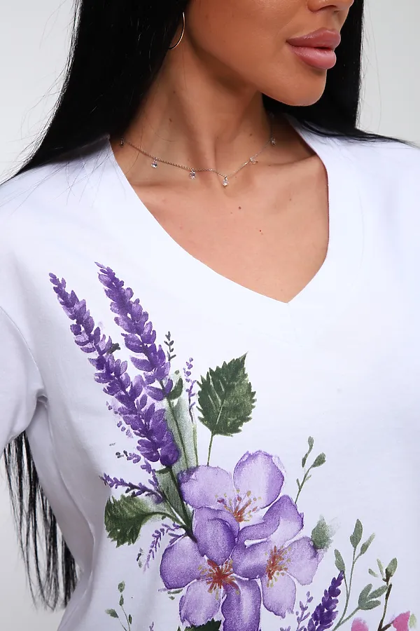 Костюм с брюками 74725 НАТАЛИ, васильковый - фото 2