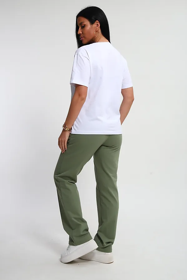 Костюм с брюками 74725 НАТАЛИ, фисташковый - фото 2