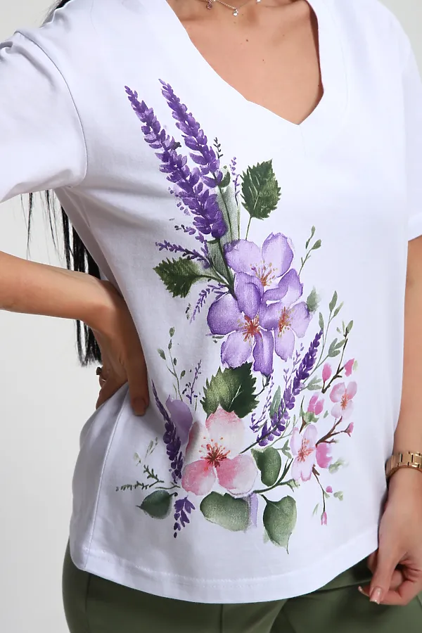 Костюм с брюками 74725 НАТАЛИ, фисташковый - фото 2