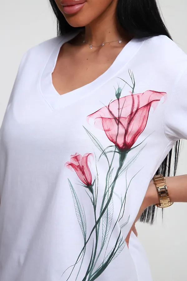 Костюм с брюками 74724 НАТАЛИ, бордовый - фото 2